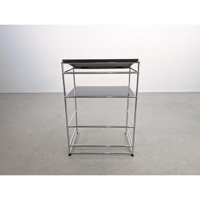 Black Standing Desk by Fritz Haller for USM Haller For Sale - Image 6 of 9