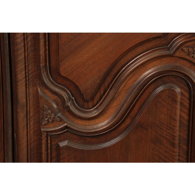 Antique Baroque Cabinet in Walnut, 1880 For Sale - Image 13 of 18