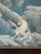Signed Tim Dunham 2001 Fantasy Reverse Glass Painting-Unicorn For Sale - Image 4 of 8