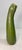 This vintage handmade Patricia Garrett figural tall zucchini pottery vase done in 1997 is a unique addition to any...