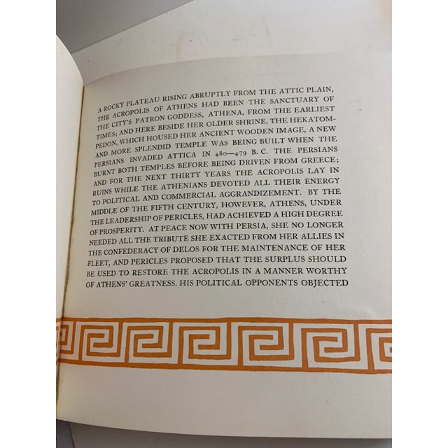 Paper 1958 The Parthenon Frieze Book For Sale - Image 7 of 13
