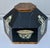 Vtg. Hexagonal Shaped Box With Asian Style Vessels For Sale - Image 9 of 15