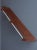 Brown Vintage Teak Wall Mounted Clothes Rack, 1960s For Sale - Image 8 of 9