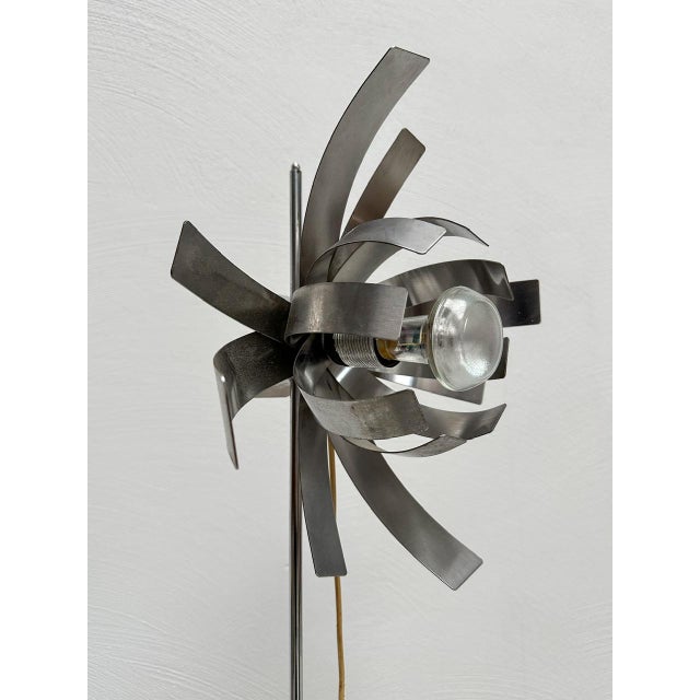 1970s Vintage French Sculptural Floor Lamp by Jocelyne Trocmé for Oxar, 1970s For Sale - Image 5 of 8