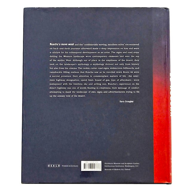 Ed Ruscha 1st Edition Art Book, "Ed Ruscha - Ice", Text by Neal Benezra, Kerry Brougher, and Phyllis Rosenzweig For Sale - Image 4 of 17
