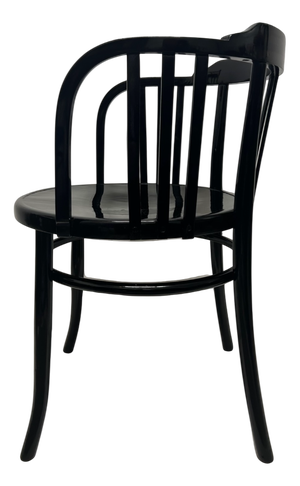 Art Nouveau Black Armchair from Thonet Mundus, 1910
