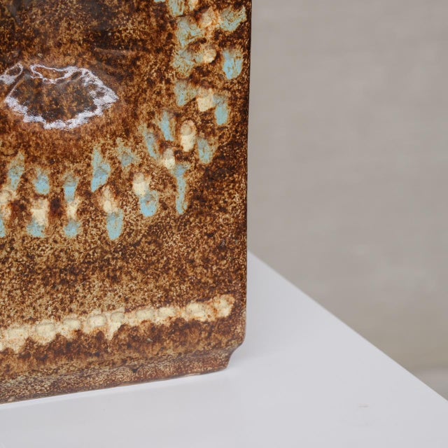 1950s Mid-Century Ceramic Zsolnay Vases, 1950s, Set of 2 For Sale - Image 5 of 15