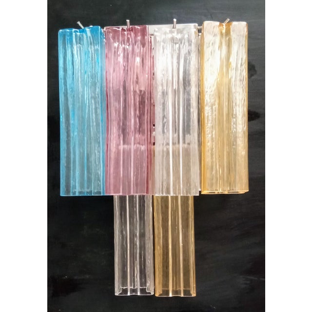 Blue Wall Sconces, Set of 2 For Sale - Image 8 of 16