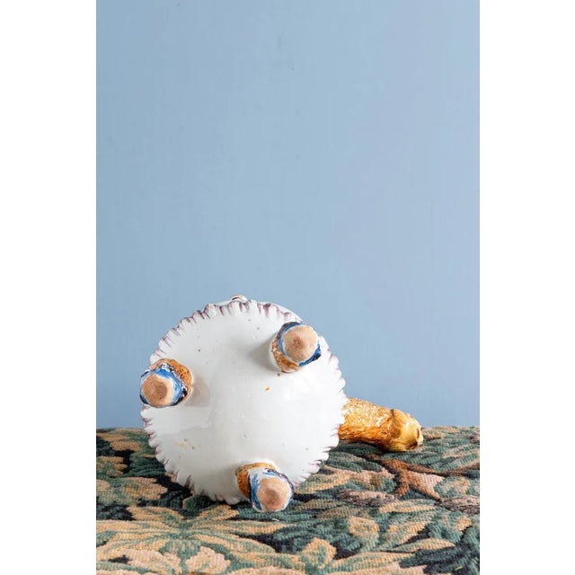 Blue Coffee Pot with Eagle Handle from Meillonas Faience For Sale - Image 8 of 9