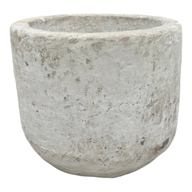 Antique Limestone Trough 5926a For Sale