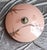 Vintage Ceiling Lamp with Patinated Metal Mounting and Pink Marbled Glass Shade by Honsel, 1990s For Sale - Image 6 of 11