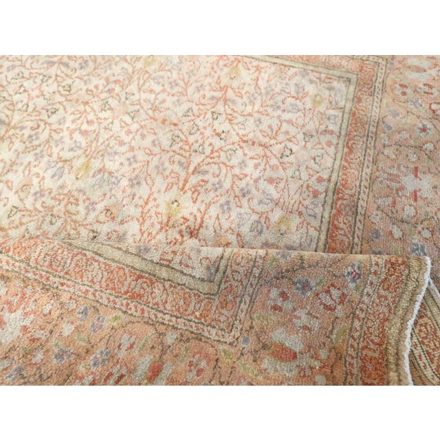 Textile Galerie Shabab Collection Mid-20th Century Turkish Sivas Rug For Sale - Image 7 of 8
