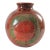 Folk Art Nicaraguan Artisan Pottery Vase W/ Turtle Motif For Sale