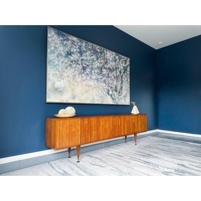 Reeded Credenza in Caviúna Wood by Giuseppe Scapinelli, Brazil, 1950s For Sale - Image 14 of 16