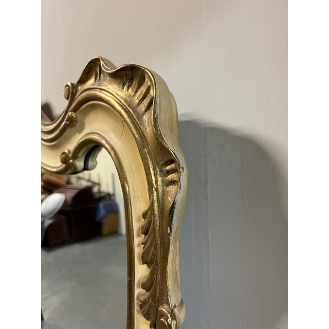 John Widdicomb French Provincial Rocco Shell Mirror For Sale - Image 10 of 10
