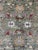 8x10 Light Green Floral Oushak Style Hand-Knotted Wool Rug For Sale - Image 4 of 4