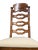 Vintage Drexel Attributed Spanish Revival Maple Wood Ladderback Dining Chairs With New Seat Upholstery - Set of 6 For Sale In Saint Louis - Image 6 of 6