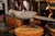 Italian Pair of Italian Carved Wooden Parrots circa 1880, Mounted on Modern Steel Bases For Sale - Image 3 of 11