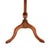 Antique Figured Walnut Pie Crust Wine Table, 1930 For Sale - Image 6 of 7