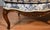 Blue 1900s Antique French Louis XV Walnut High-Back & Spring-Seat Loveseat / Settee For Sale - Image 8 of 16