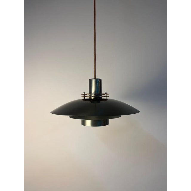 Metal Small Silver Copper Leto Pendant Lamp from Top Lamper For Sale - Image 7 of 11