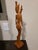 Art Deco 1950s Signed K. Dana (Mas, Bali) Elongated Art Deco Two-Piece Hardwood Sculpture For Sale - Image 3 of 12