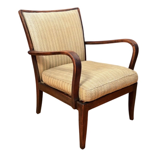 Vintage German Armchair by Wilhelm Knoll, 1950s For Sale