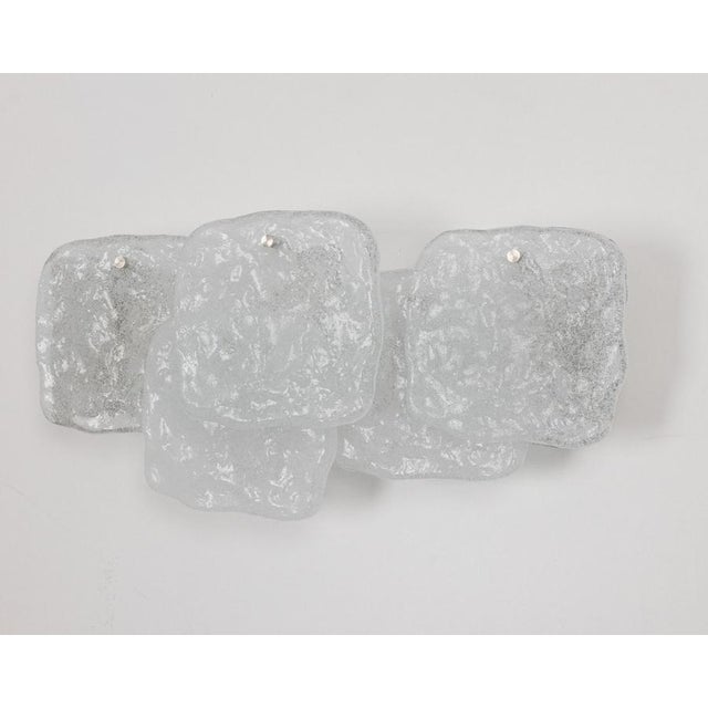 Large Wall Light in Murano Glass from Kalmar, Austria, 1960s For Sale - Image 10 of 14