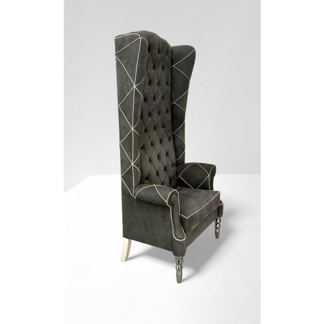 Throne Armchair from Visionnaire, 2000s For Sale - Image 4 of 4
