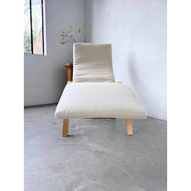 Vintage Bentwood Deck Chair by Kim Samson for Ikea, 1980s For Sale - Image 11 of 18