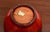 Red Small Antique Chinese Red Lacquered Covered Box For Sale - Image 8 of 9