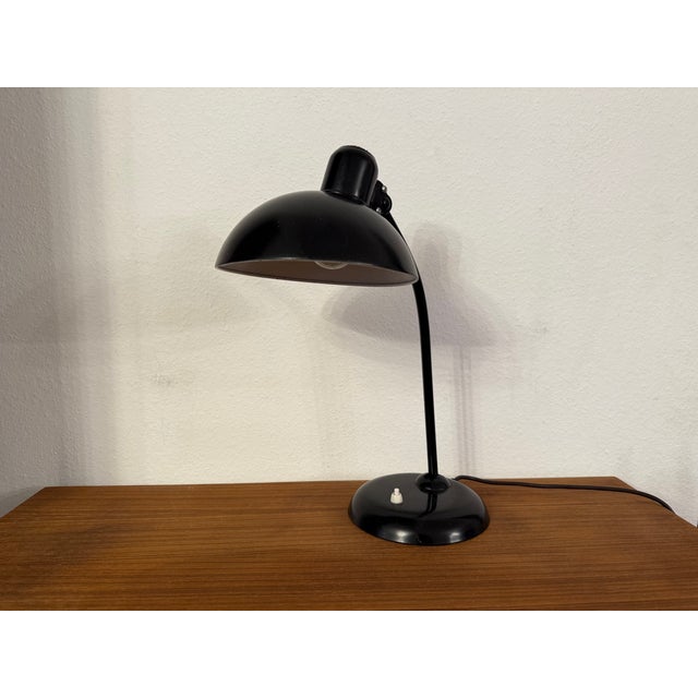 Bauhaus Vintage Art Deco Bauhaus Model 6556 Desk Lamp from Kaiser Idell, 1930s For Sale - Image 3 of 18