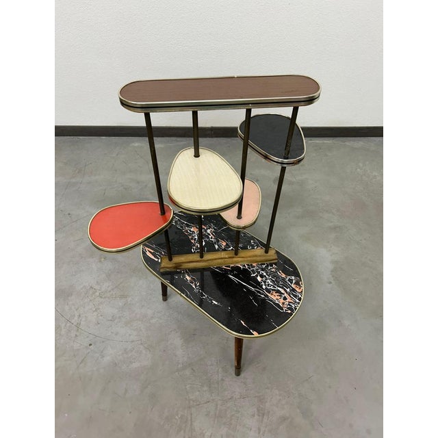 Mid-Century Modern Flower Stand, 1950s For Sale - Image 3 of 8
