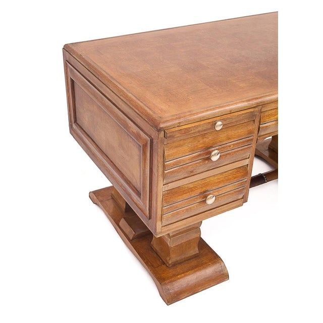 Art Deco Desk attributed to Charles Dudouyt, 1930s For Sale - Image 10 of 15