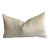 Aqua Old World Weavers Down and Feather Lumbar Pillow For Sale
