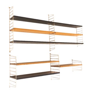 Vintage Wall System by Nisse Strinning for String AB, Sweden, 1960s For Sale