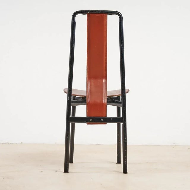 Chairs: Achille Castiglioni Height: 90 Width: 47 Depth: 40 Sit Height: 44. This piece is attributed to the mentioned...