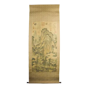 Early 20th Century Chinese Landscape Scroll