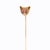 Traditional Vintage 14k Gold Figural Bear Head Stickpin For Sale - Image 3 of 13