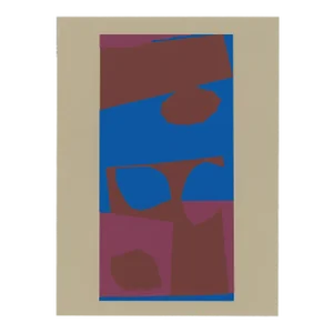 Josef Albers 1963 "Interaction of Color" Folder Xviii-6 Right Silkscreen Print