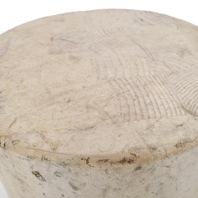 Tuscan Cream Round Side Table 17" For Sale - Image 4 of 8