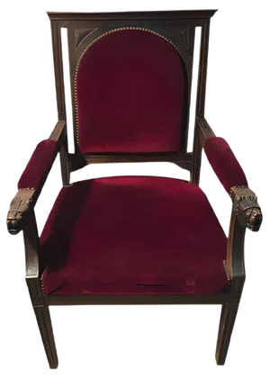 Baroque Style Throne Armchair, 1940s