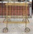 Vintage Maison Jansen Brass Drinks Trolley Bar Cart For Sale - Image 11 of 13
