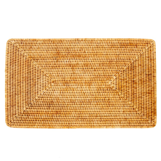 Artifacts Rattan hand woven rattan placemats provide the perfect accent to any table setting with a tight weave, durable...
