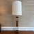 Mid-Century Modern Mid Century Modern Modeline Walnut Enamel and Burlwood Table Lamp by John Keal C. 1959 For Sale - Image 3 of 12