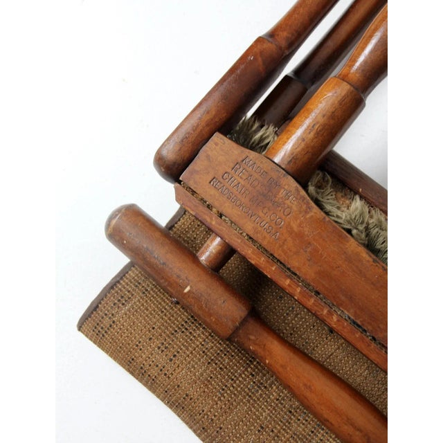 Antique Readsboro Chair MFG Co Folding Camp Chair For Sale - Image 10 of 13