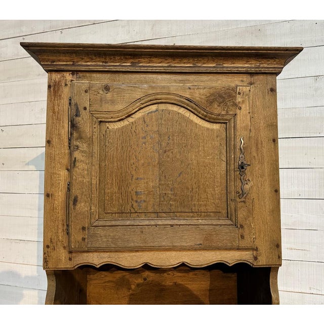 Rustic French Country Farmhouse Kitchen Cabinet, 1820 For Sale - Image 13 of 18