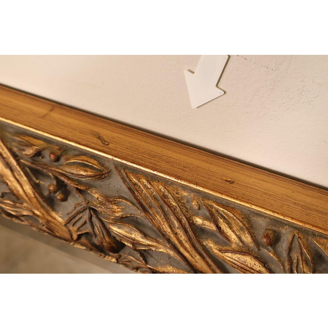 Late 20th Century LaBarge Italian Giltwood Carved Wall Mirror For Sale - Image 18 of 18