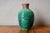 Speckled Turquoise Green Glazed Ceramic Vase from Accolay, 1950s For Sale - Image 4 of 10