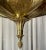 Rare and stunning French Art Deco bronze chandelier with a geometric & floral designs having 6 scroll arms radiating out...